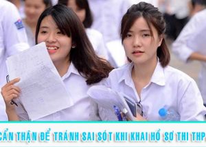 Sai sót khi khai hồ sơ thi THPT Quốc gia 2017: Thí sinh từ đậu thành trượt