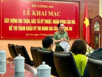 Bộ Công an xây dựng ngân hàng câu hỏi cho kỳ thi đánh giá của CAND